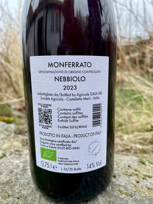Agricola Gaia, Monferrato Nebbiolo DOC '23
