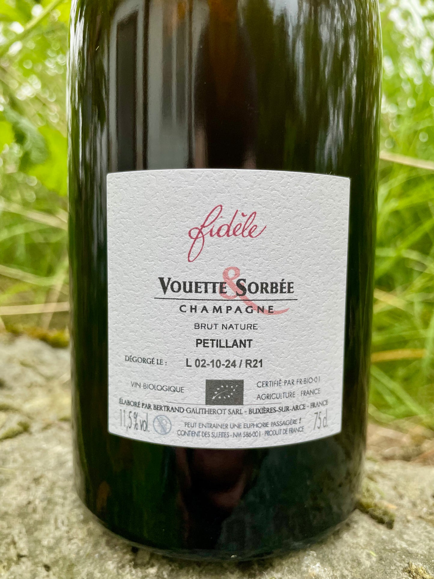 Vouette et Sorbée, Fidèle 2021, Champagne