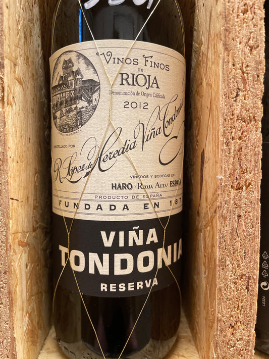 Hylde nr. 130) R. López de Heredia Viña Tondonia Reserva 2012