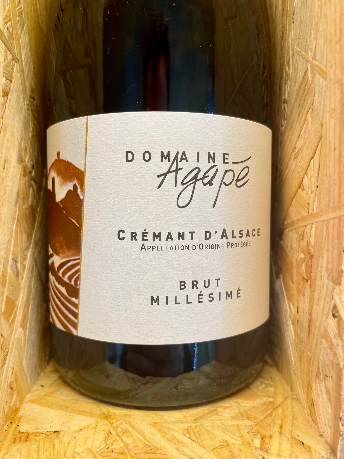 Hylde nr. 126) Domaine Agapé, Crémant d’Alsace, Brut Millésimé