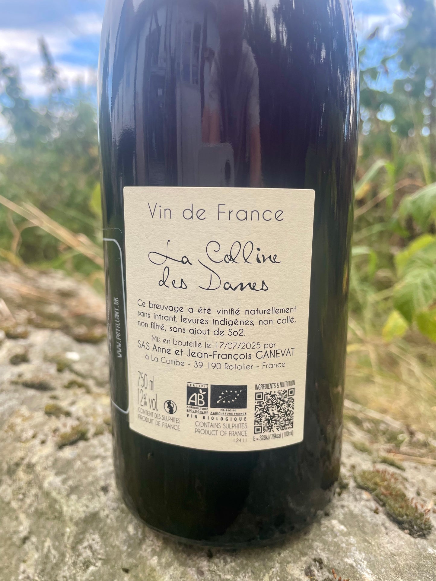 Anne et Jean-François Ganevat, La Colline des Dames 2024