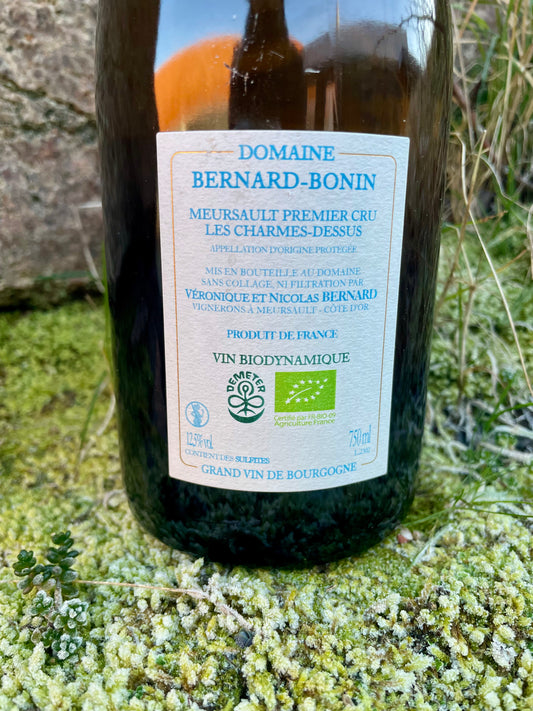Domaine Bernard-Bonin, Meursault 1. Cru - Les Charmes-Dessus
