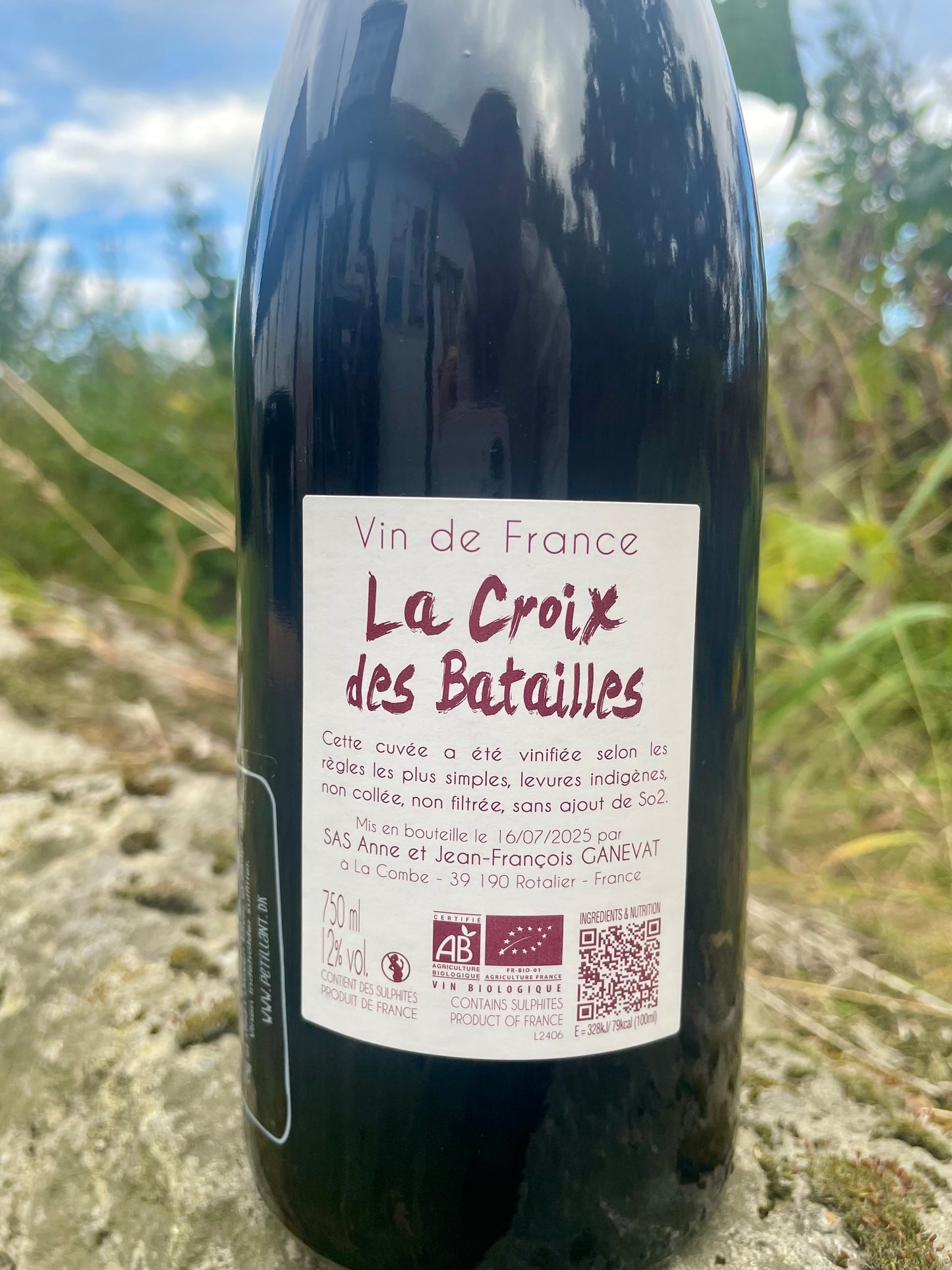 Anne et Jean-François Ganevat, La Croix de Batailles 2024