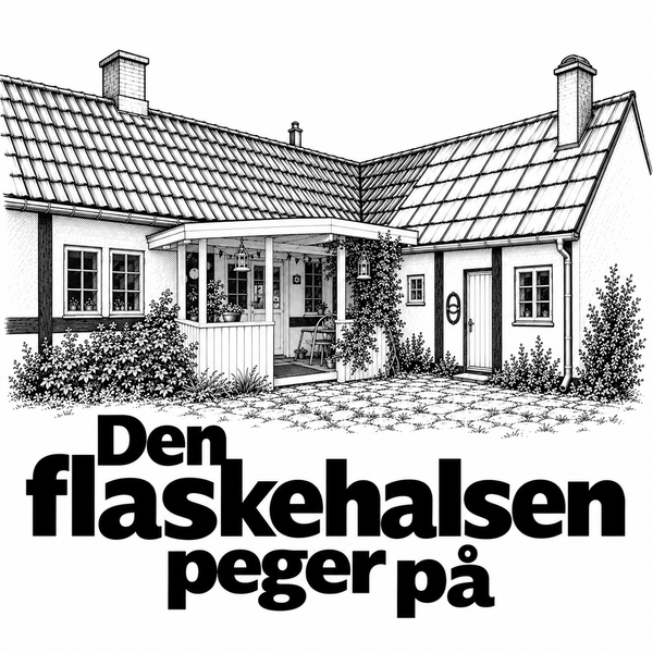 Den Flaskehalsen Peger på