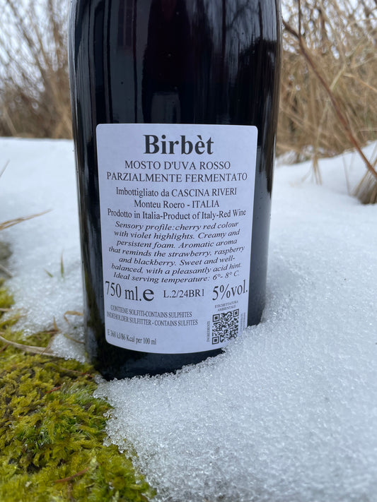 Angelo Negro, Birbét - Brachetto - Cascina Riveri