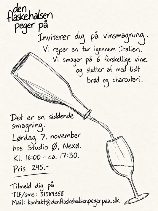 VINSMAGNING - NEXØ (LØRDAG 7. NOVEMBER 16:00) HOS STUDIO Ø, TORVET 2